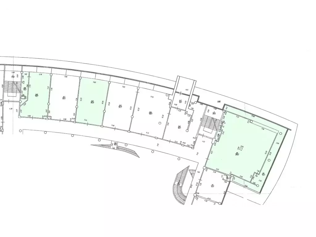 Офис в Санкт-Петербург просп. Лахтинский, 85к2 (460 м) - Фото 2
