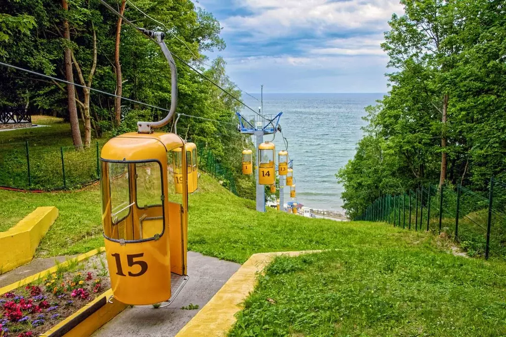 1-к кв. Калининградская область, Светлогорск ул. Молодежная, 21 (30.0 ... - Фото 2