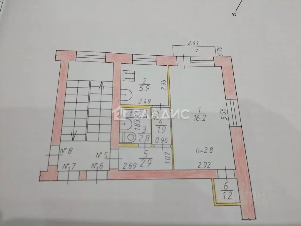 1-к кв. Калужская область, Дзержинский район, Товарково городское ... - Фото 2