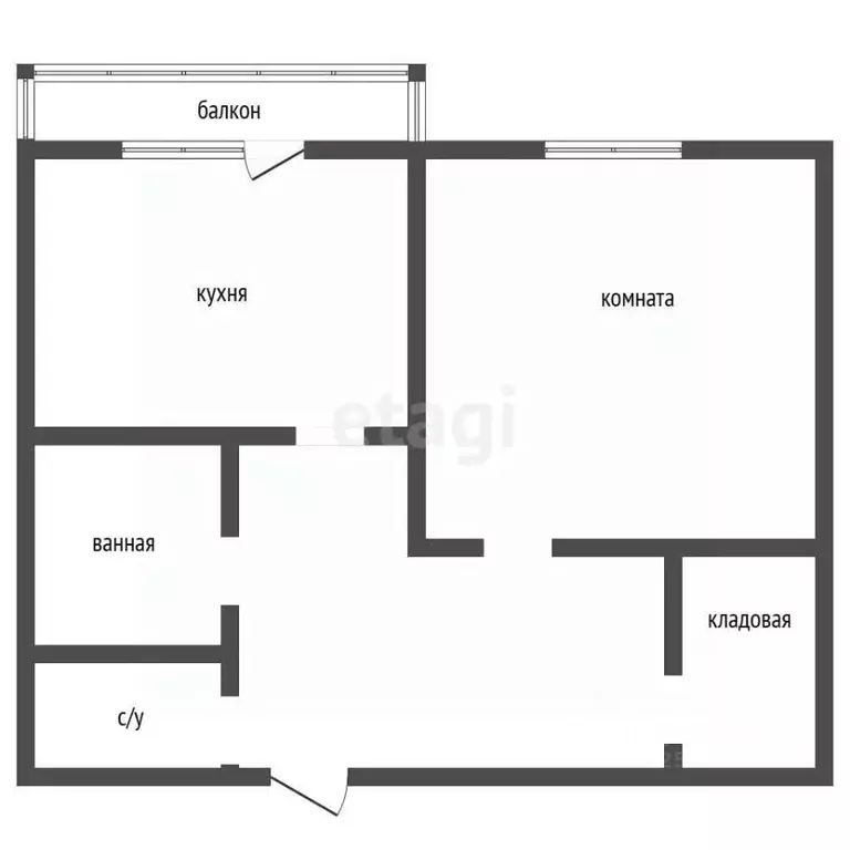 1-к кв. Воронежская область, Воронеж Пеше-Стрелецкая ул., 100 (41.4 м) - Фото 2