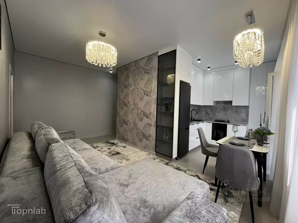 2-к кв. Кабардино-Балкария, Нальчик ул. А.А. Кадырова (50.0 м) - Фото 2