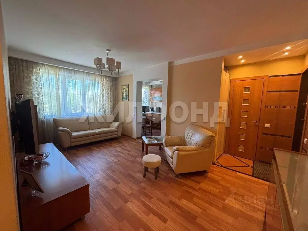 3-к кв. Новосибирская область, Новосибирск Железнодорожная ул., 8 ... - Фото 1
