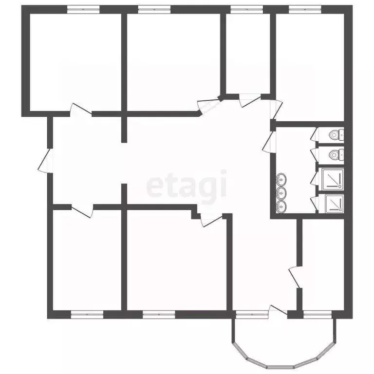 Офис в Ямало-Ненецкий АО, Новый Уренгой просп. Губкина, 4 (101 м) - Фото 2