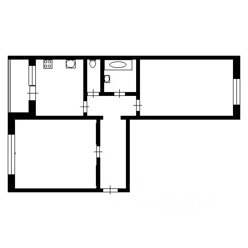 2-к кв. Ленинградская область, Сосновый Бор просп. Героев, 64 (51.4 м) - Фото 2