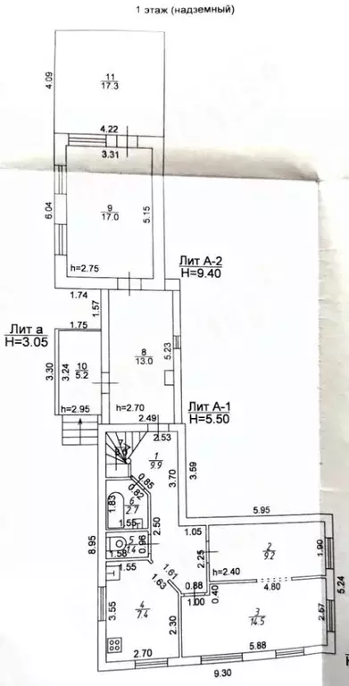 Дом в Тверская область, Тверь ул. Чехова (182 м) - Фото 0