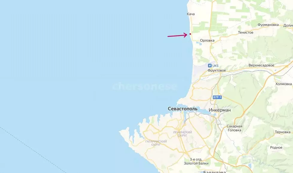 Участок в Севастополь с. Осипенко, ш. Качинское (10.0 сот.) - Фото 1