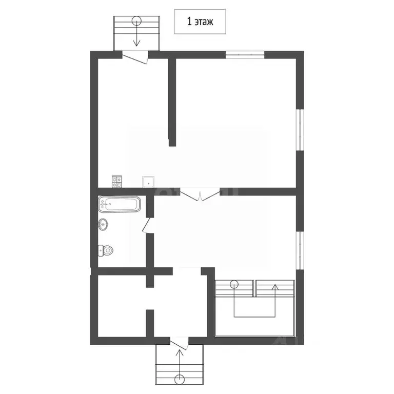 Таунхаус в Тульская область, Тула Комбайновая ул., 14 (151 м) - Фото 2