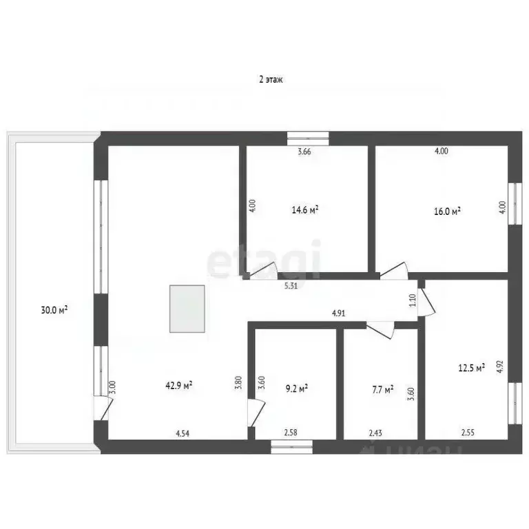 Дом в Крым, Сакский район, Ореховское с/пос, с. Червоное ул. Школьная ... - Фото 2