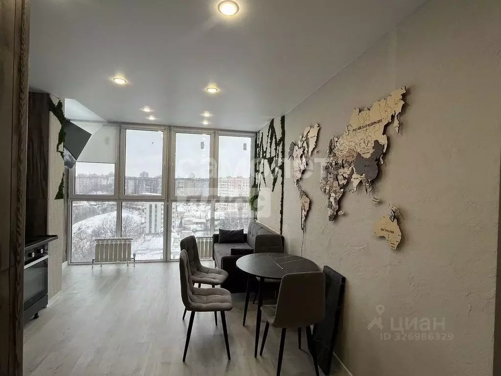 1-к кв. Липецкая область, Липецк ул. Котовского, 46 (39.0 м) - Фото 2