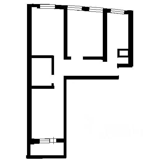 3-к кв. Нижегородская область, Нижний Новгород ул. Нестерова, 22 ... - Фото 2