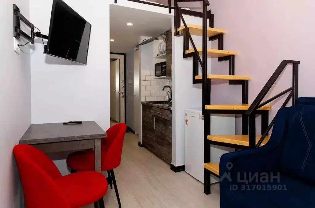 Студия Санкт-Петербург ул. Некрасова, 17 (19.0 м) - Фото 0