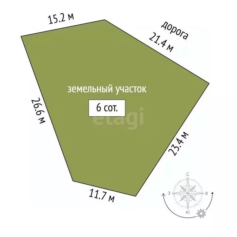 Участок в Крым, Ялта муниципальный округ, Парковое пгт  (6.0 сот.) - Фото 2