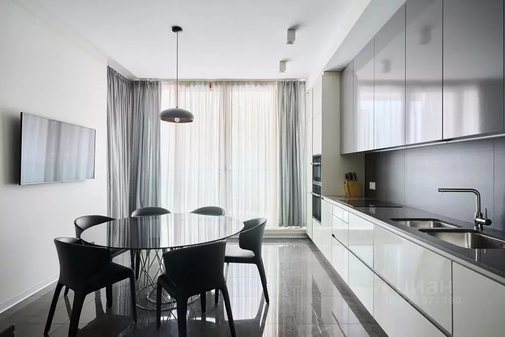 2-к кв. Москва 1-й Смоленский пер., 21 (82.0 м) - Фото 1