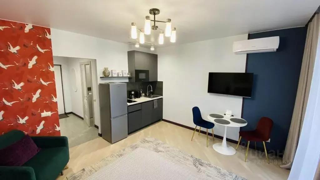 Студия Ярославская область, Ярославль ул. Городской Вал, 15к1 (29.5 м) - Фото 2