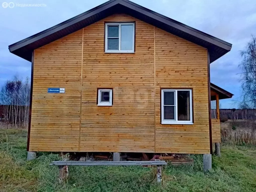 Дом в Нерехтский район, Пригородное сельское поселение, село Выголово ... - Фото 1