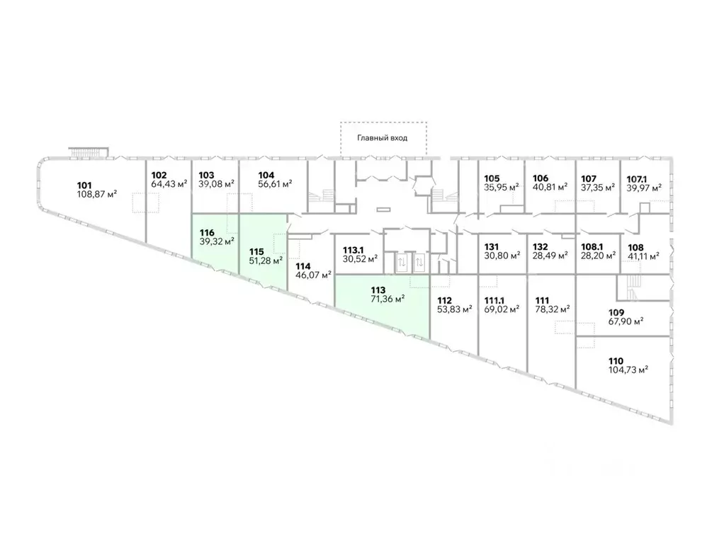 Офис в Санкт-Петербург Гранитная ул., 51 (162 м) - Фото 2