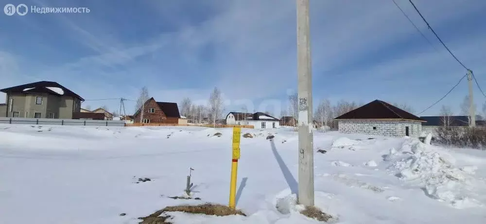 Участок в село Верх-Тула, Вишнёвая улица (804 м) - Фото 1