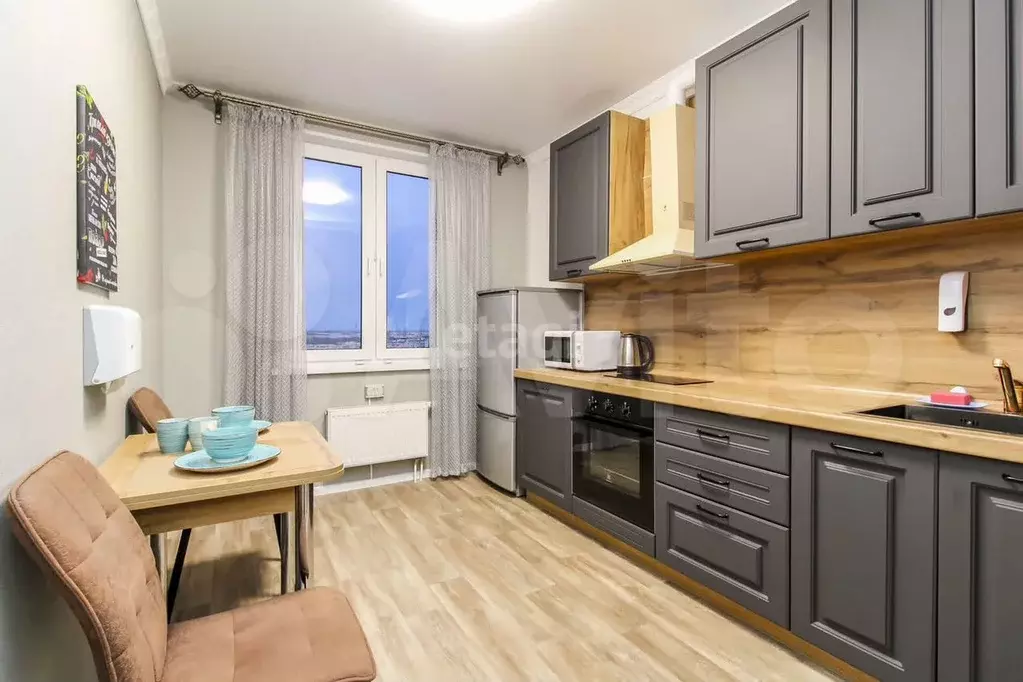 1-к. квартира, 34,8 м, 13/17 эт. - Фото 1