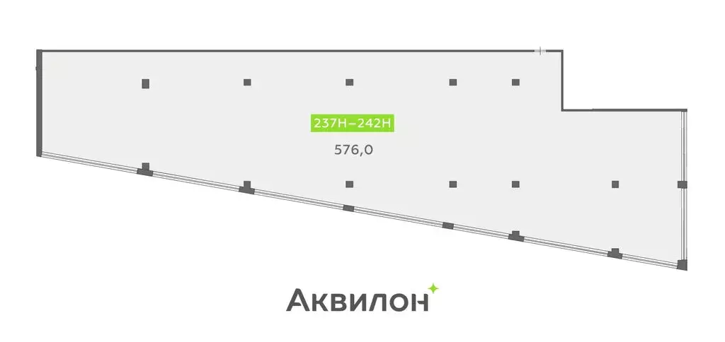 Офис (576 м) - Фото 1