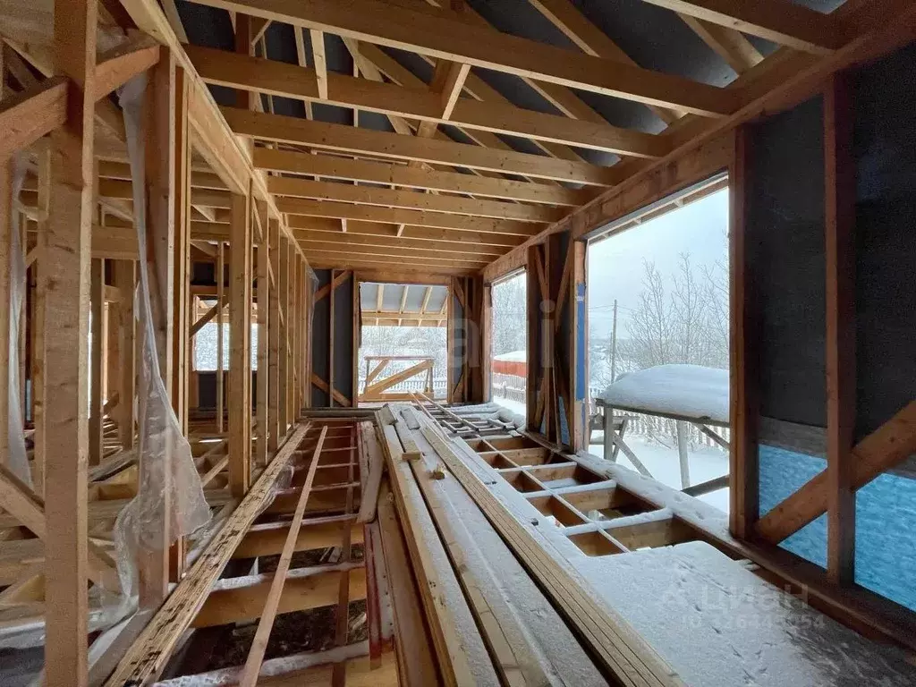 Дом в Вологодская область, пос. Сосновка ул. Сиреневая, 42 (108 м) - Фото 2