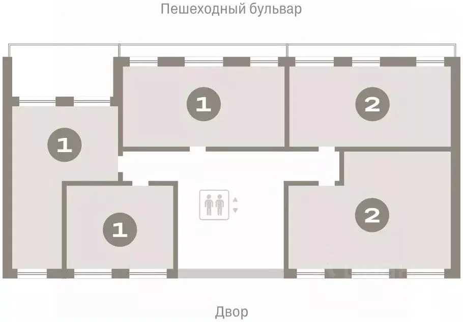 1-к кв. Свердловская область, Екатеринбург Брусника в Академическом ... - Фото 1