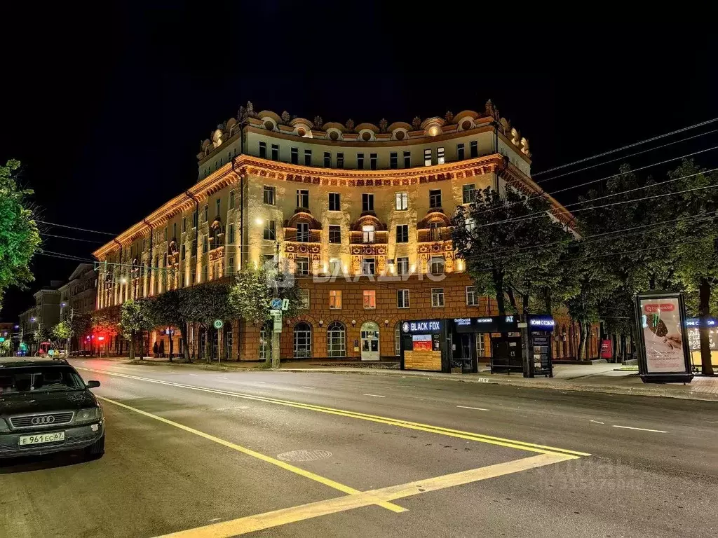 2-к кв. Смоленская область, Смоленск ул. Дзержинского, 9 (58.0 м) - Фото 0