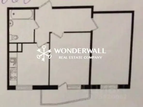 2-к кв. Санкт-Петербург ул. Среднерогатская, 12к1 (50.0 м) - Фото 2