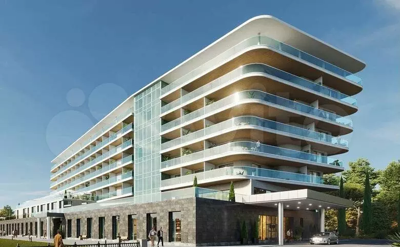 Апартаменты-студия, 29,5 м, 2/8 эт. - Фото 0