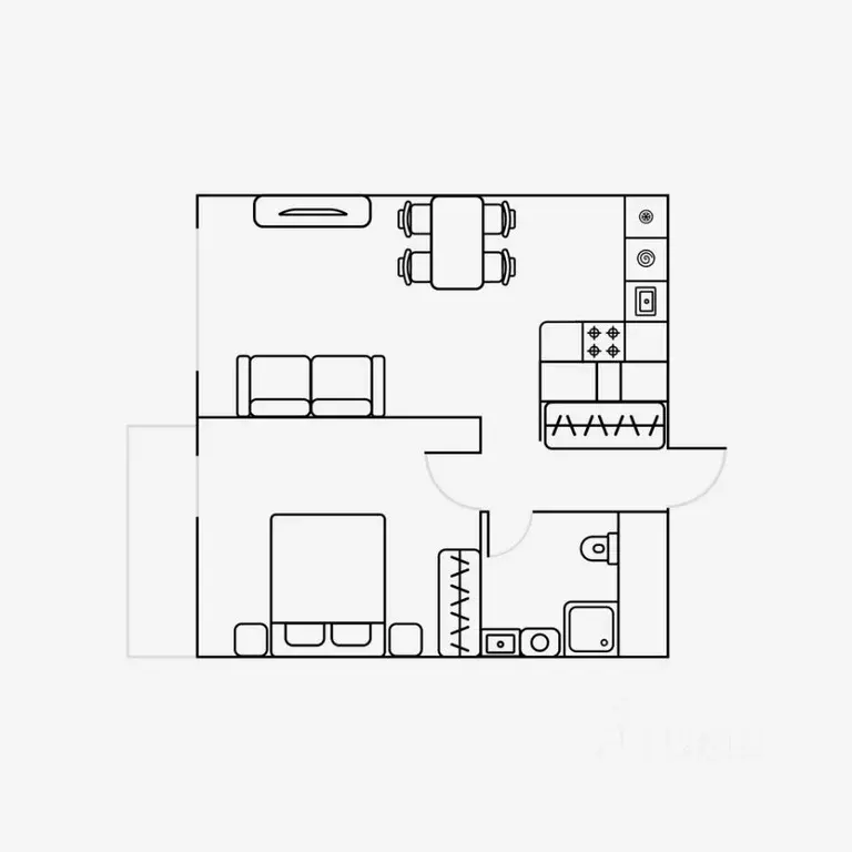 2-к кв. Свердловская область, Екатеринбург ул. Шаумяна, 24 (41.0 м) - Фото 1