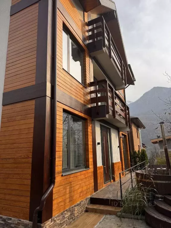 Дом в Краснодарский край, Сочи Красная Поляна пгт, ул. Волоколамская, ... - Фото 1