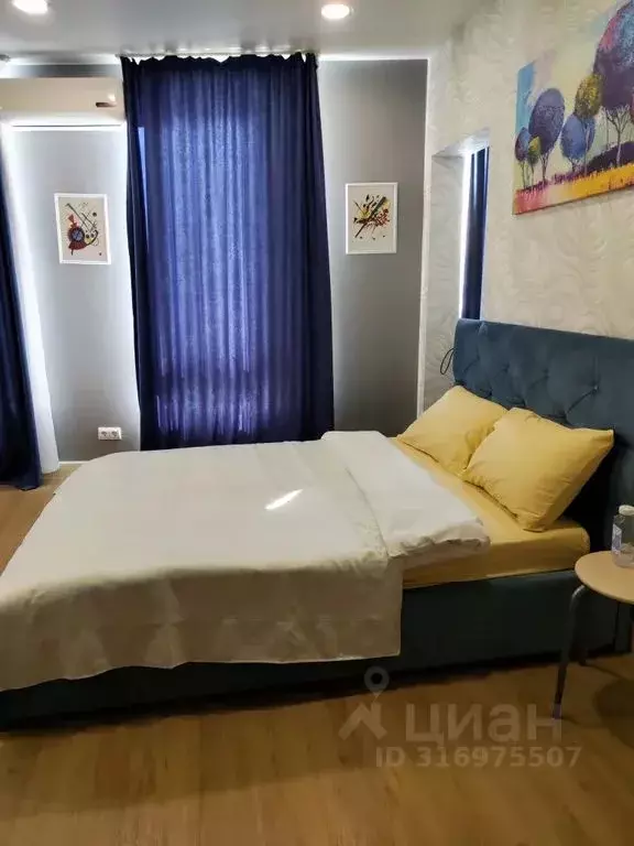 Студия Краснодарский край, Сочи Мамайка мкр, ул. Волжская, 16 (25.0 м) - Фото 0