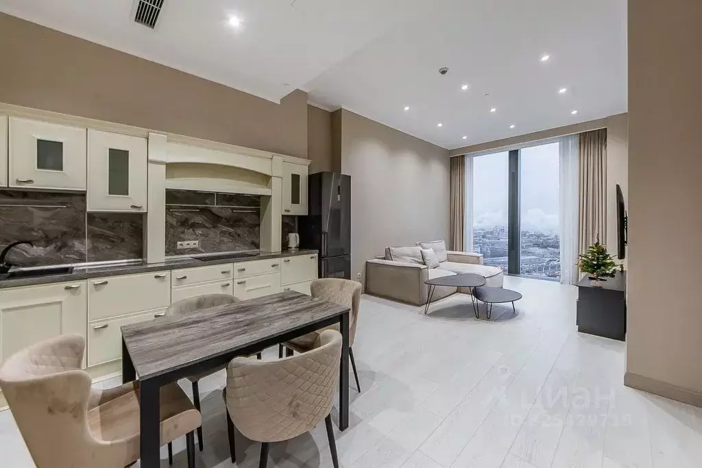 1-к кв. Москва 1-й Красногвардейский проезд, 22с1 (65.0 м) - Фото 1