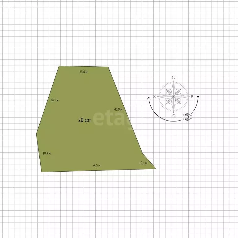 Участок в Майкопский район, станица Даховская (20 м) - Фото 1