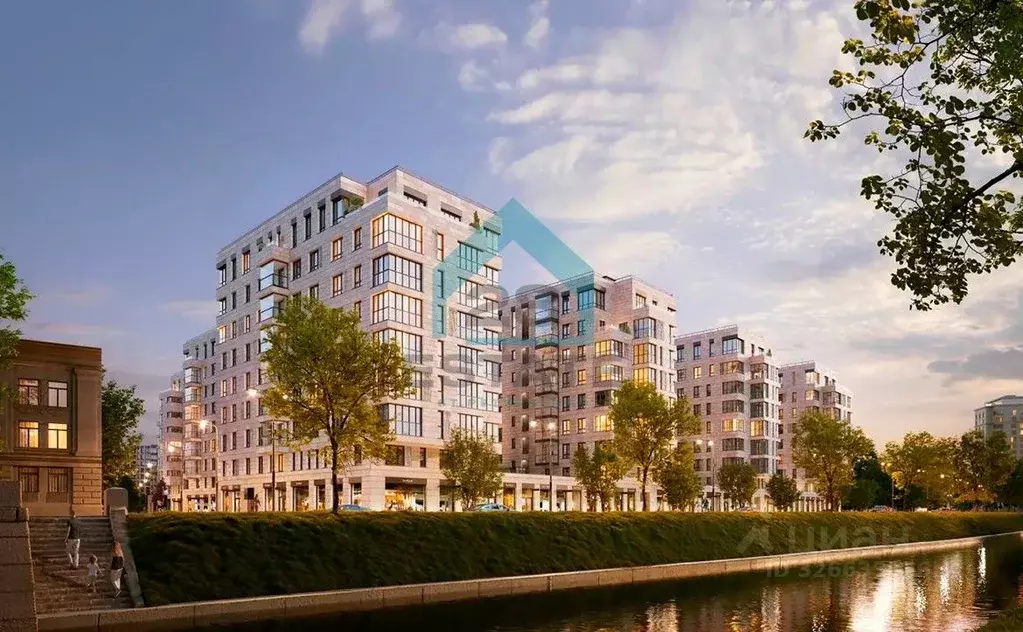 2-к кв. Санкт-Петербург наб. Черной речки, 35 (70.6 м) - Фото 1