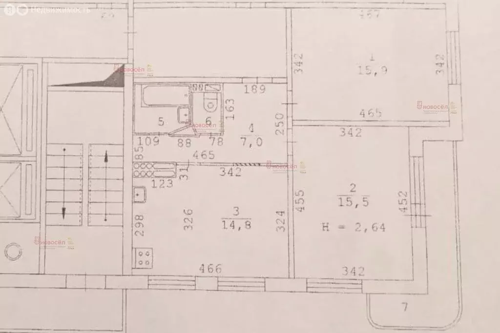 2-комнатная квартира: Екатеринбург, бульвар Сергея Есенина, 7 (56.6 м) - Фото 1