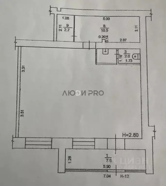 Помещение свободного назначения в Алтайский край, Барнаул Лазурная ... - Фото 2
