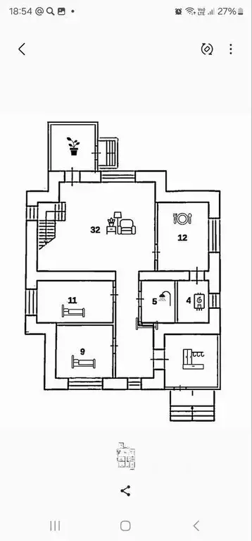 Дом в Тверская область, Калининский муниципальный округ, д. Палагино ... - Фото 1