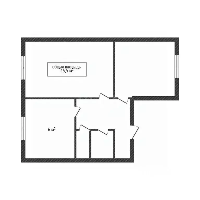 2-к кв. Брянская область, Жуковка ул. Некрасова, 15А (45.5 м) - Фото 2