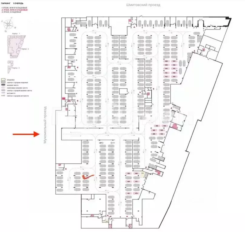 Гараж в Москва Шмитовский проезд, 39к1 (14 м) - Фото 1