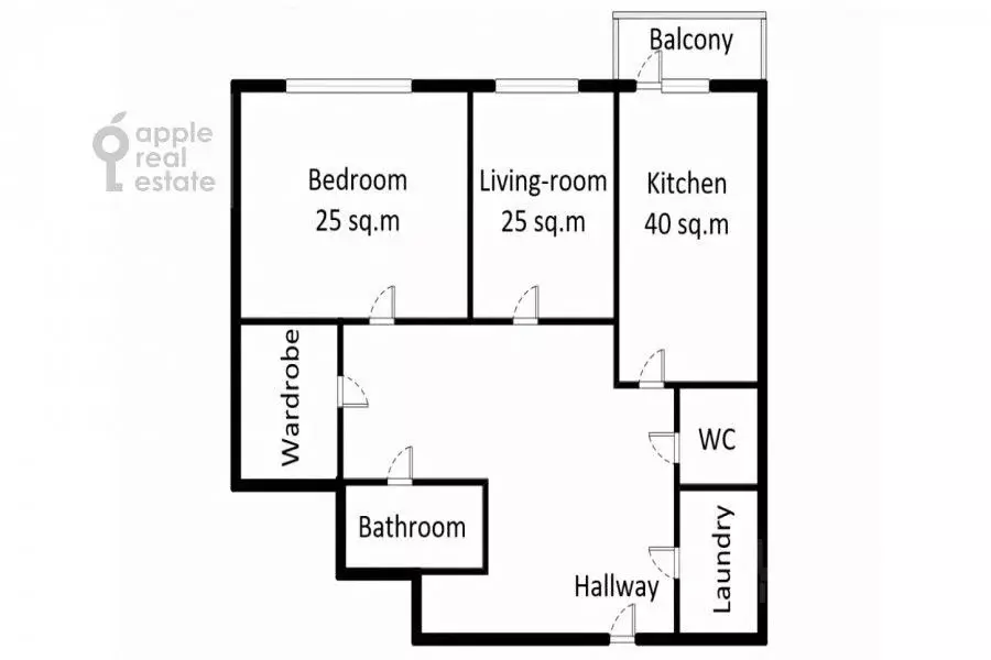 2-к кв. москва нежинская ул, 1к2 (114.0 м) - Фото 1