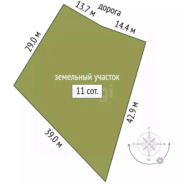 Участок в Крым, Ялта муниципальный округ, Гурзуф пгт  (11.0 сот.) - Фото 2