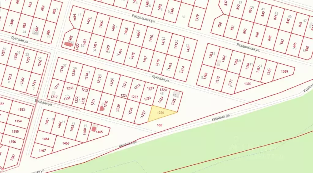 Участок в Липецкая область, Липецкий муниципальный округ, с. Сенцово ... - Фото 1