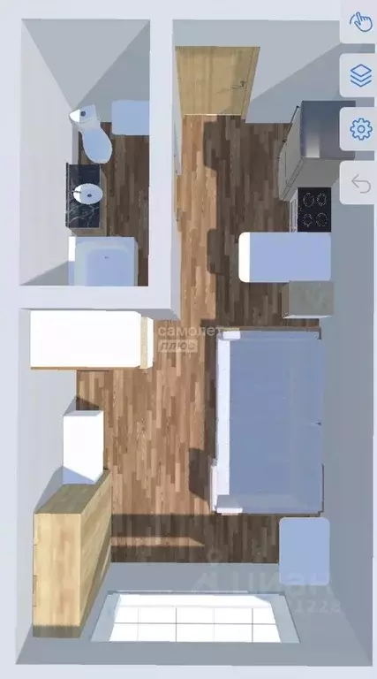 Комната Башкортостан, Уфа ул. Машиностроителей, 21 (18.5 м) - Фото 2