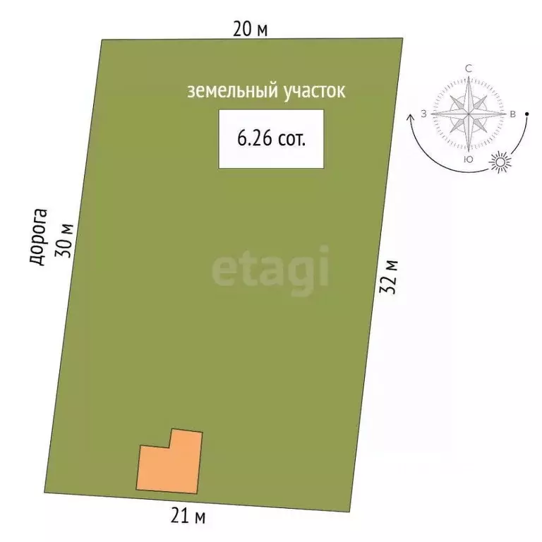 Дом в Ростовская область, Азов Азовский район, пер. Спокойный (8 м) - Фото 2