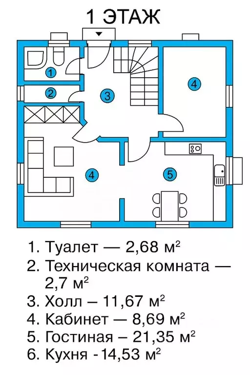 Дом в Ленинградская область, Всеволожский район, Лесколовское с/пос, ... - Фото 2