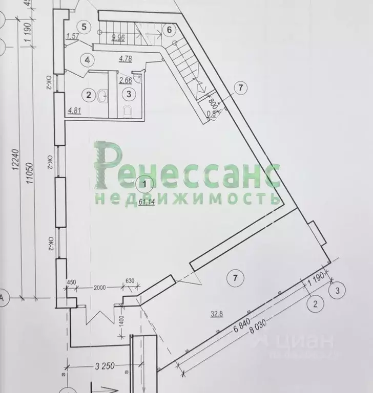 Помещение свободного назначения в Брянская область, Брянск ул. 22-го ... - Фото 1