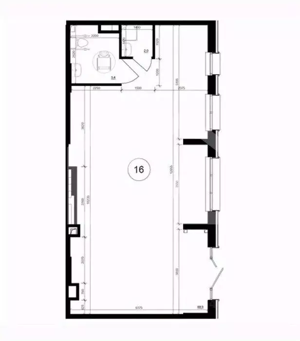 Помещение свободного назначения в Москва Филатов Луг жилой комплекс, ... - Фото 2