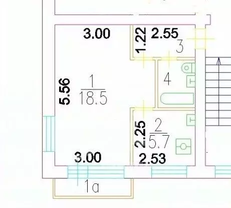 1-к кв. Москва ул. Константинова, 26 (30.2 м) - Фото 1