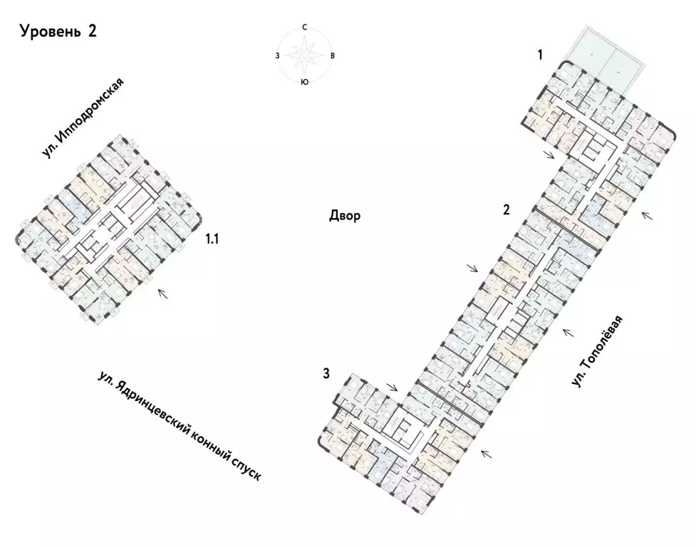1-комнатная квартира: Новосибирск, Тополёвая улица, с21 (39.38 м) - Фото 1