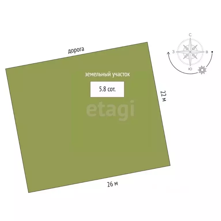 Участок в Ростовская область, Багаевский район, Манычское с/пос, ... - Фото 2